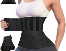 LXPVSA Waist Trainers For Women Belly Fat,2023 Upgraded Waist Wrap for Stomach Wrap,Waist Cinchers,Non-Slip Sweat Band Waist Trainer for Women Plus Size