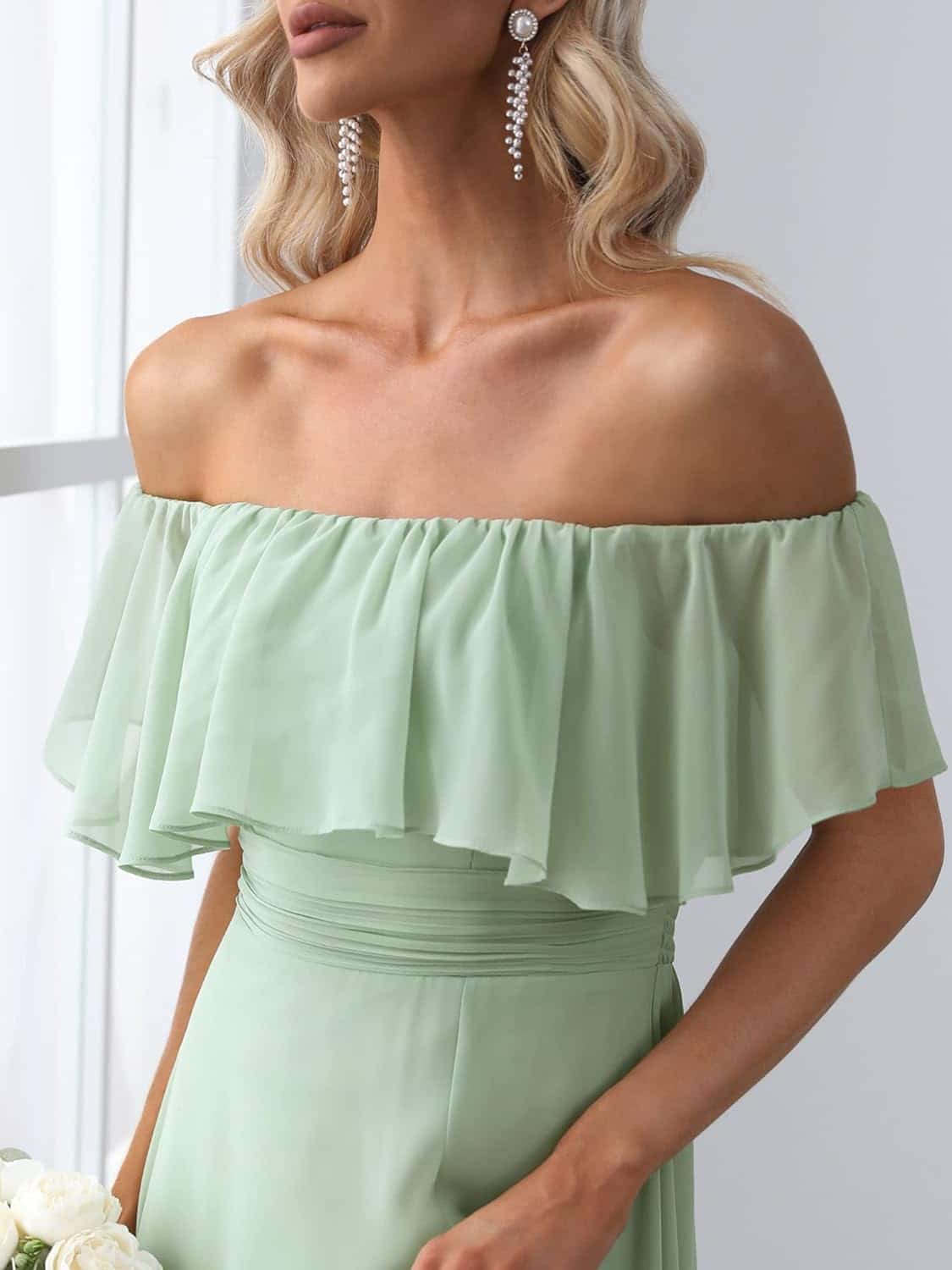 Ever-Pretty Womens Off The Shoulder Ruffle Party Dresses: A Stylish and Versatile Choice