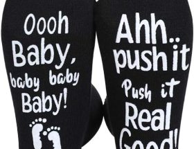 Udobuy Delivery Socks,Non-Skid Maternity Labor Socks,Labor and Delivery Maternity Push Socks,Shower Gift,Maternity Socks …